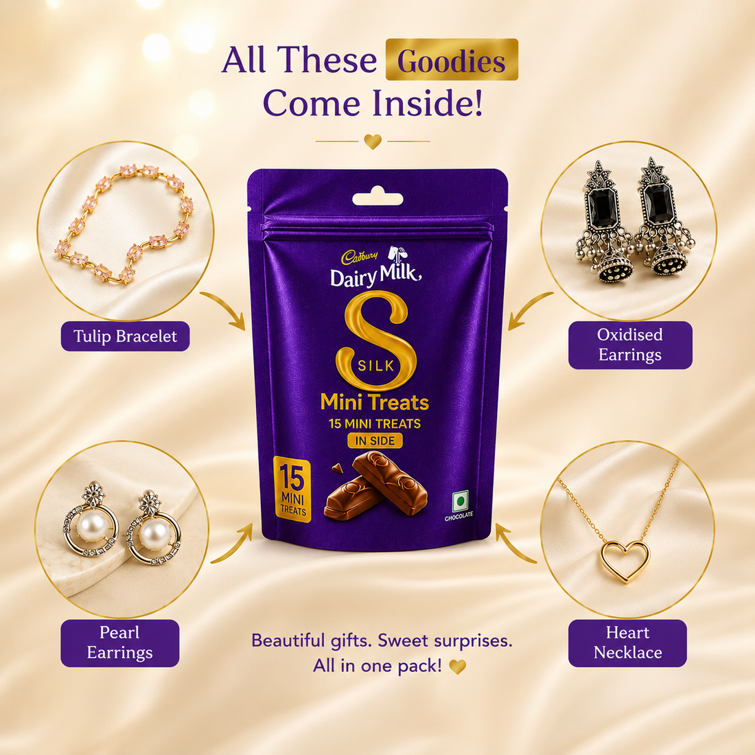 Mystery Jewellery Chocolates (silk mini treats)