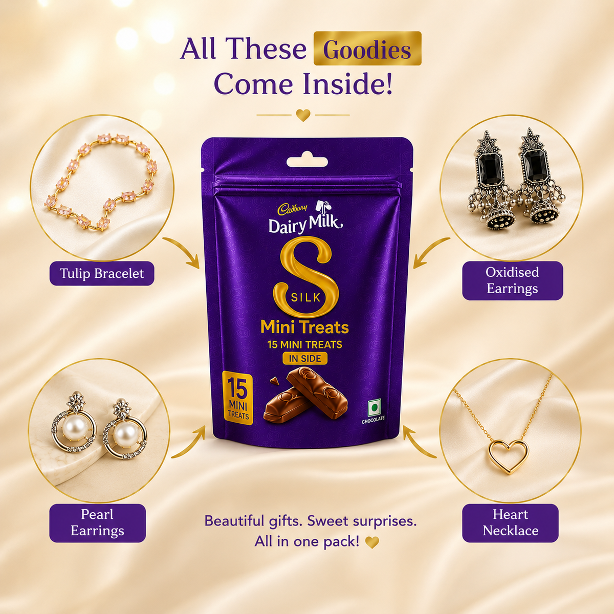 Mystery Jewellery Chocolates (silk mini treats)