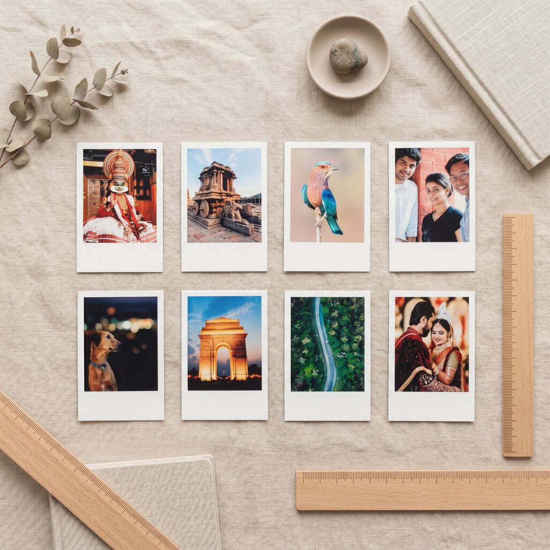 Personalised Classic Magnetic Polaroid Gift Set