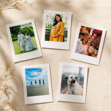 Personalised Classic Magnetic Polaroid Gift Set