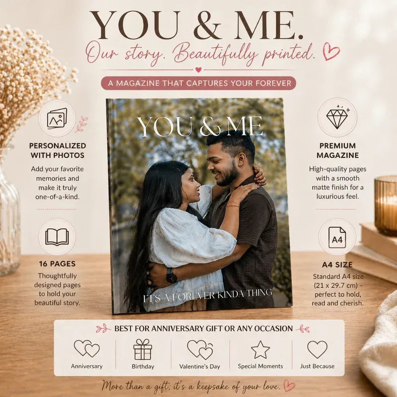 Personalized Couple Magazine