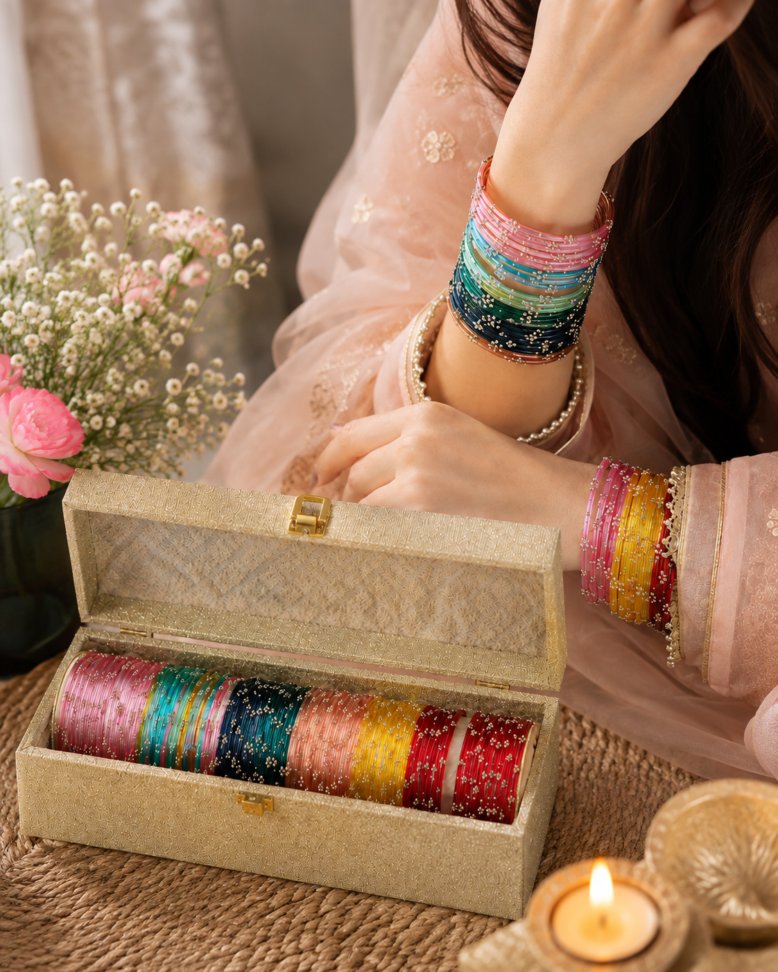 Premium Kashmiri Bangles Organizer